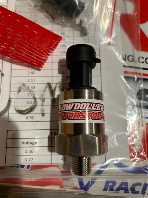 Low dollar motorsports - LOWDOLLER-MOTORSPORTS PN: 8990075 0-75 PSI Pressure Sensor. $69.99. LOWDOLLER-MOTORSPORTS 1/8" NPT 8990130 PN:8990130-1/8NPT. $69.99. View results. These high quality, low cost pressure transducers work with all the major ECU manufactures such as; Holley™, Fuel Tech™, Haltech™, LinkECU™,MoTec™, AEM™, Cobb Tuning™, MaxxECU ...
